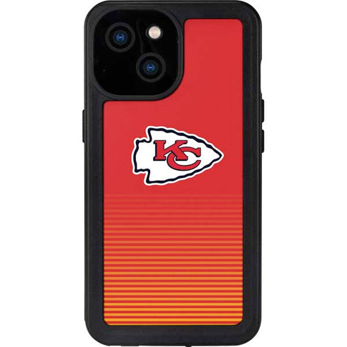 NFL Kansas City Chiefs Breakaway iPhone 15 Waterproof Case